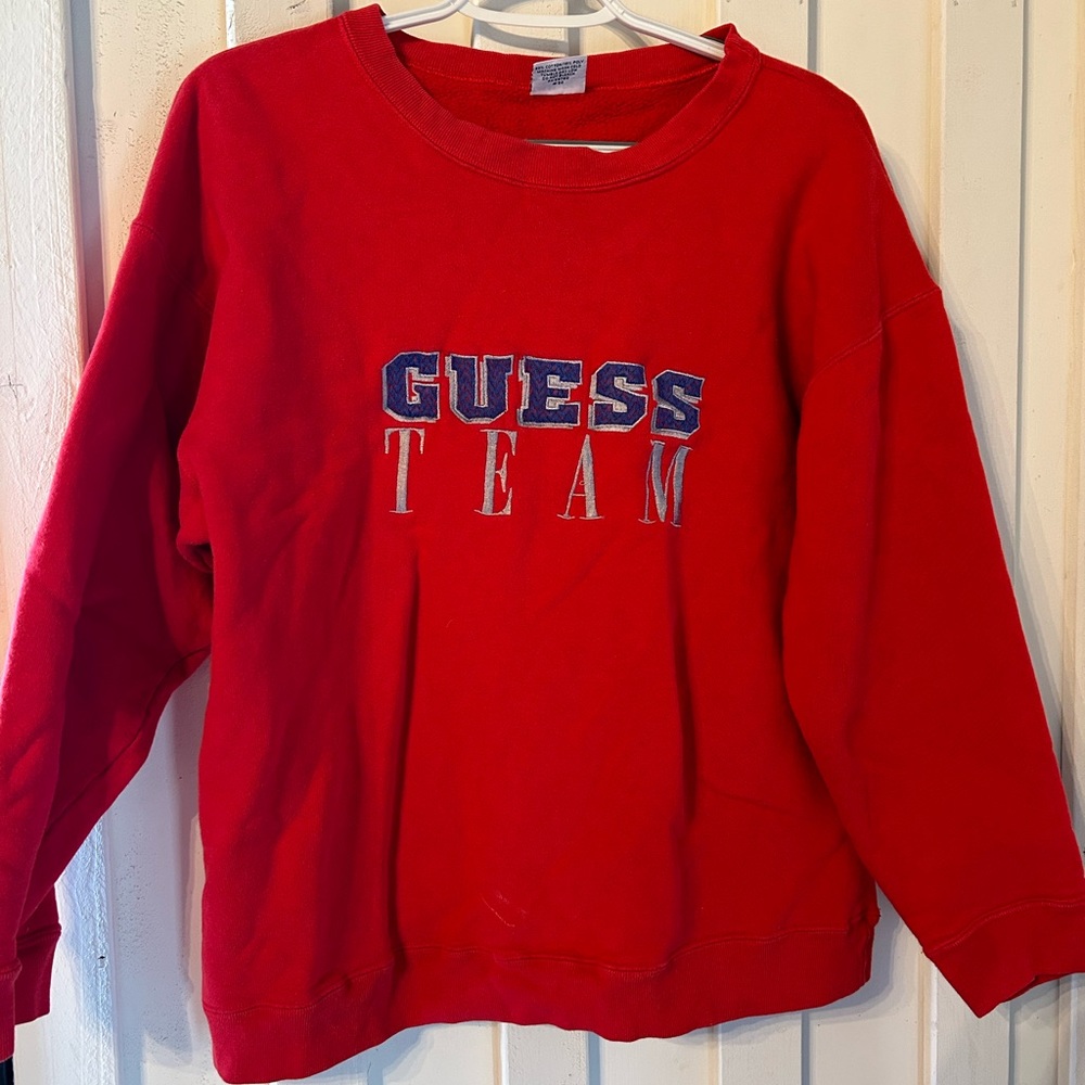 Vintage Guess crew neck sweatshirt